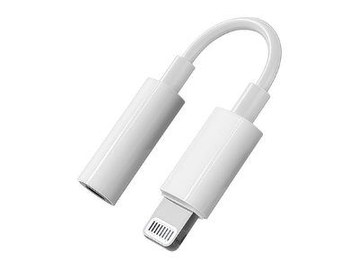 B3E Lightning to headphone jack adapter - 10 cm
