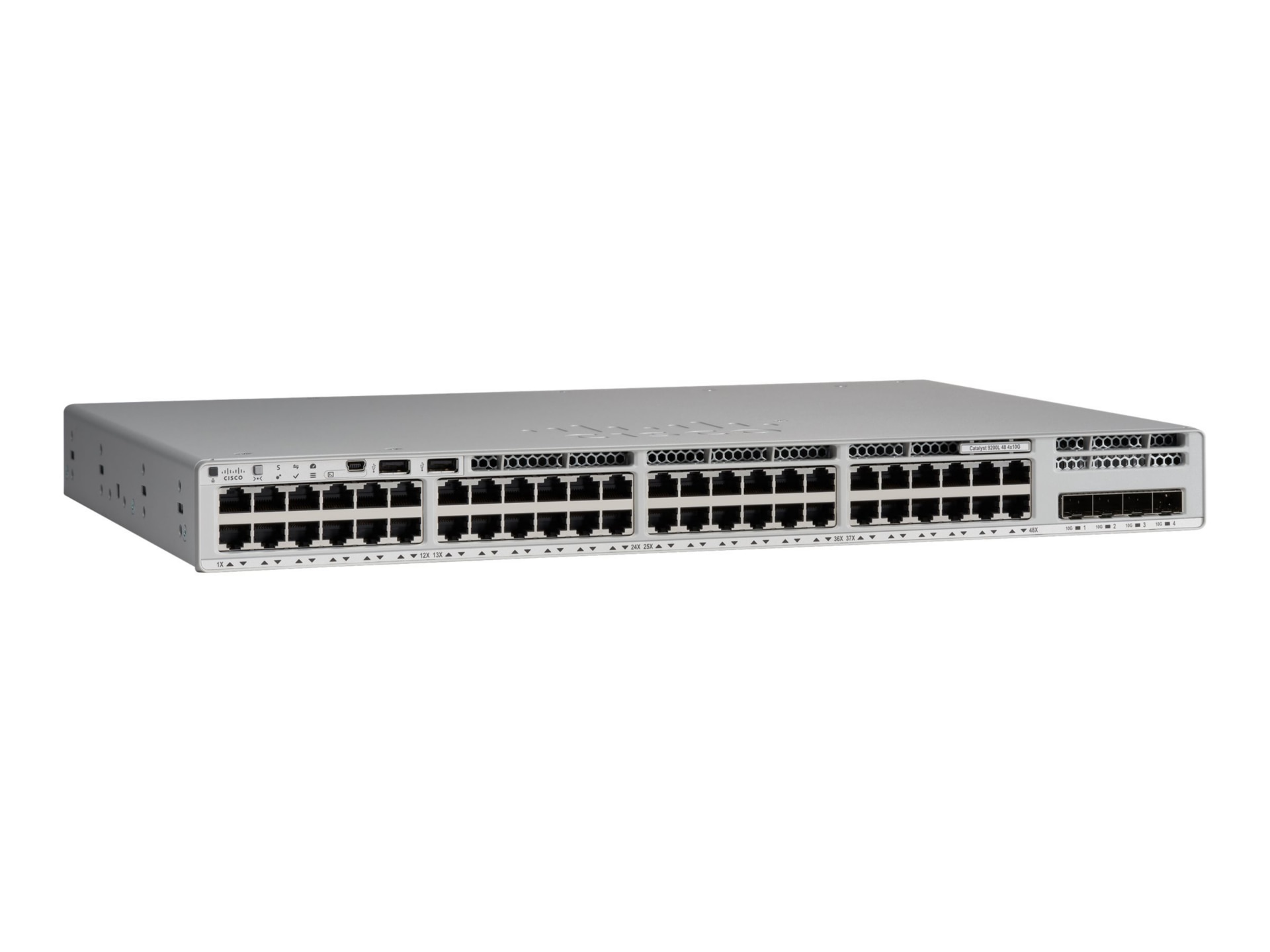 Cisco Meraki Catalyst 9200L-48T-4X - switch - 48 ports - managed - rack-mou