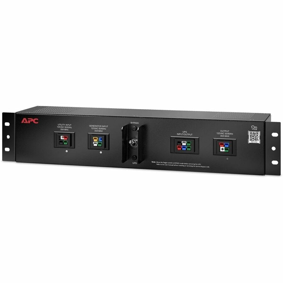 APC Smart-UPS Industrial Service Bypass Unit, 30A, 120V, rack mount, 2U, wi