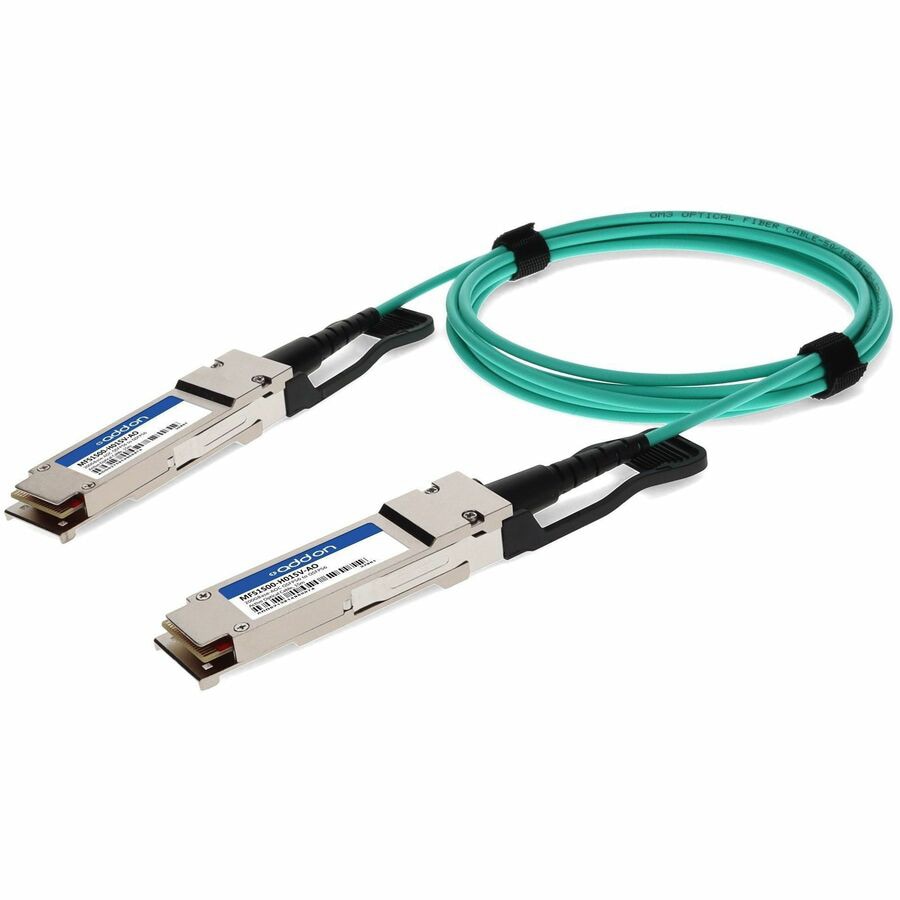 AddOn Mellanox MFS1S00-H015V Compatible TAA 200GBase-AOC QSFP56 DSP Active