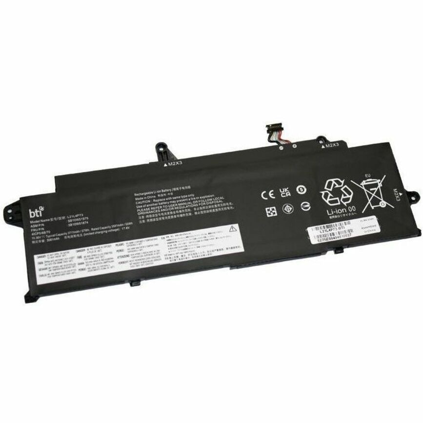 BTI 5B10W51877-BTI 4-CELL 15.36V LI-ION BATTERY 5B10W51874, 5B10W51875, 5B1