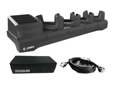 Zebra ShareCradle - handheld charging cradle - 5-slot, charge only - 108 Wa