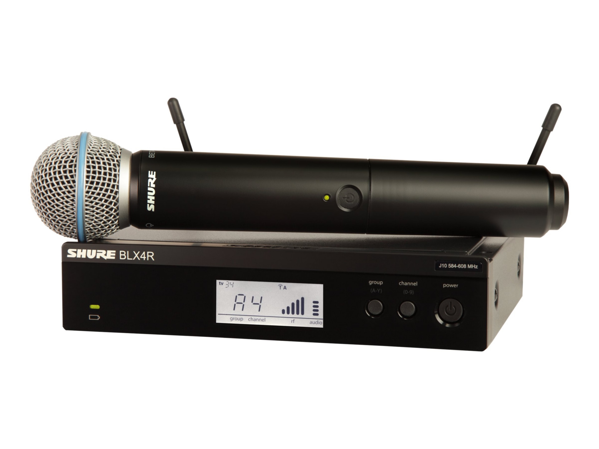 Shure BLX BLX24R/B58 - H10 Band - wireless microphone system