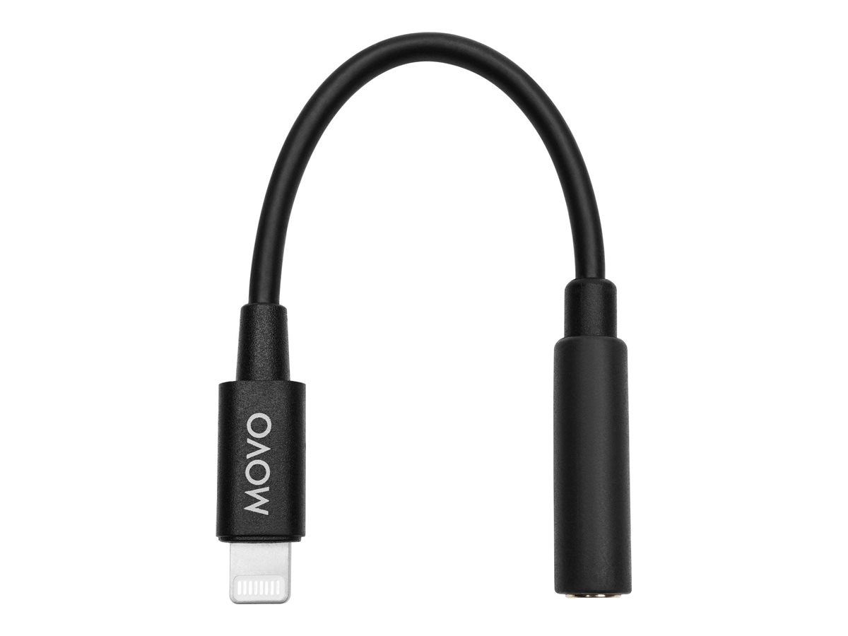 Movo UCMA-1 - Lightning to headphone jack adapter - Lightning / audio - 14