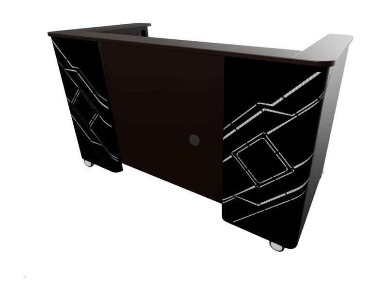 Spectrum Esports Shoutcaster Station - workstation - rectangular - black