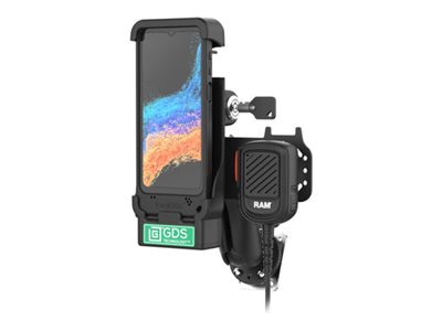 RAM GDS - microphone accessory kit for cellular phone - locking