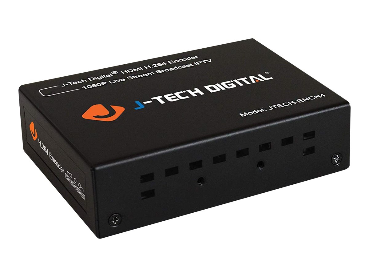 J-Tech Digital JTECH-ENCH4 audio/video over IP encoder