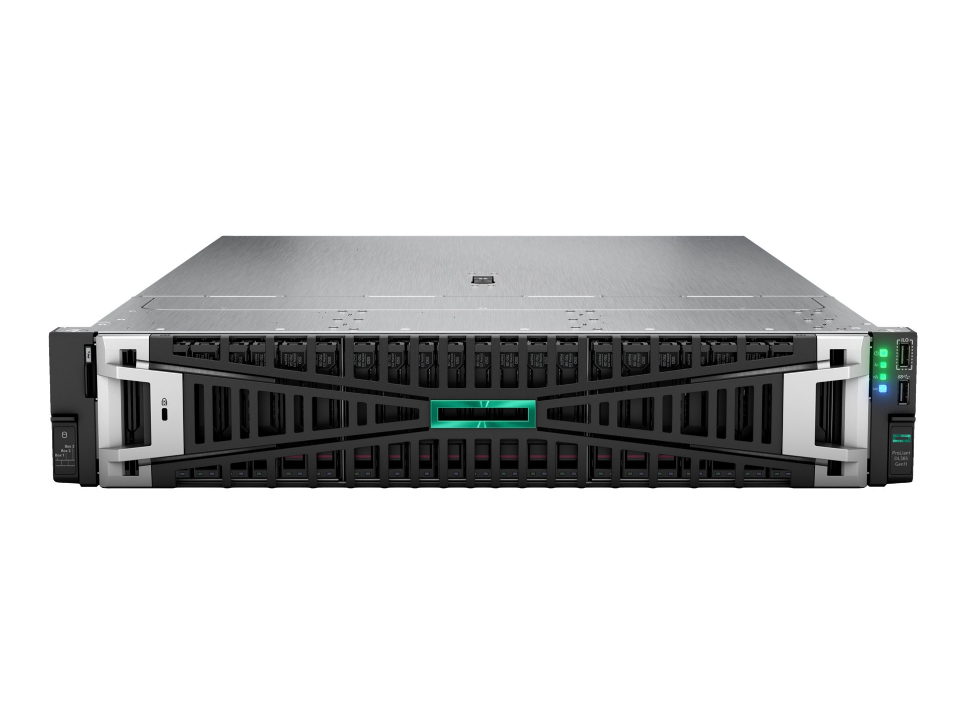 HPE ProLiant DL385 Gen11 GPU - rack-mountable no CPU - 0 GB - no HDD - TAA Compliant