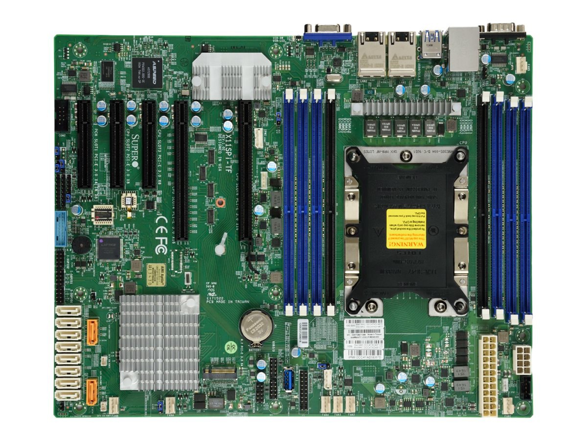 SUPERMICRO X11SPI-TF - motherboard - ATX - Socket P - C622