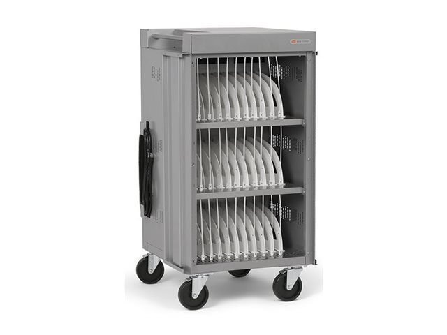 Bretford Cube Slim Pro TVCSPD42PS cart - pre-wired - for 42 notebooks / Chr