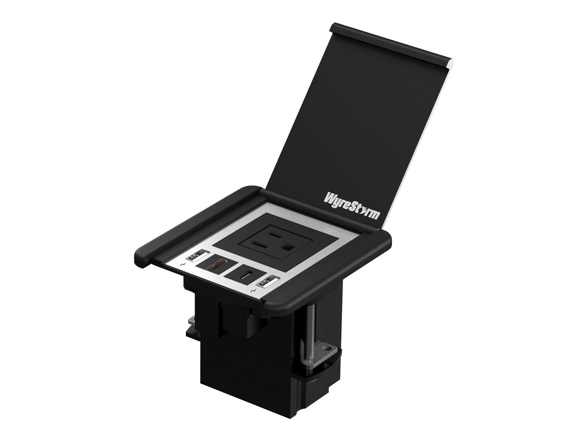 WyreStorm IDB-200-NA - power socket-outlet - compact, in-desk - 1 power soc