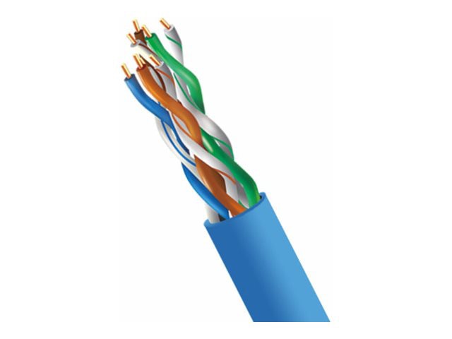 4XEM 250ft CAT5E Pure Copper CMR Riser Bulk Cable