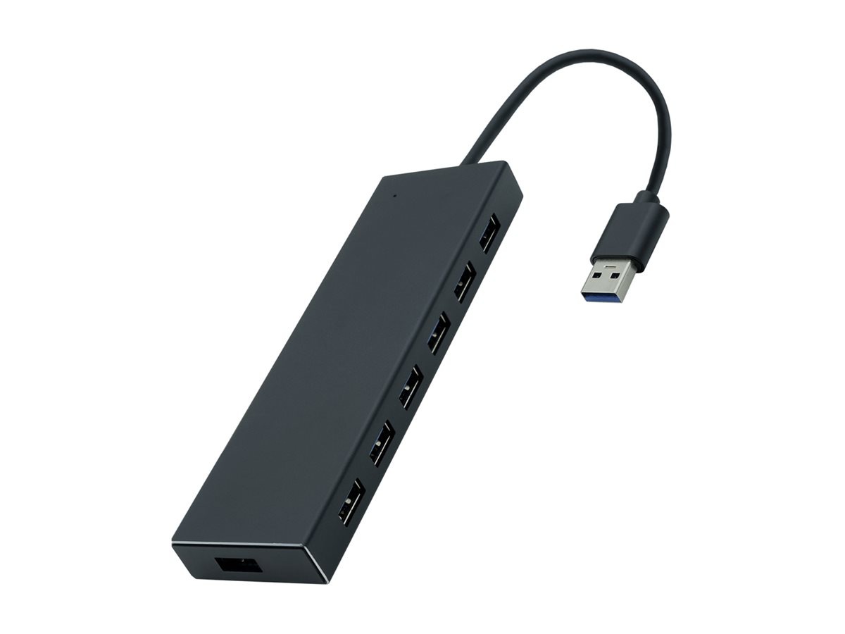 4XEM - hub - 7 ports - TAA Compliant