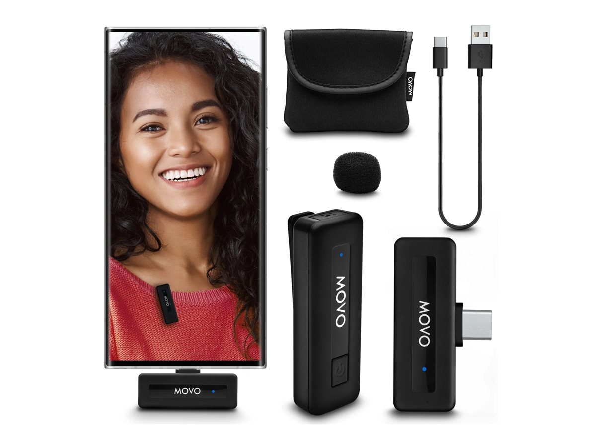 Movo WIRELESS-MINI-UC - wireless microphone system