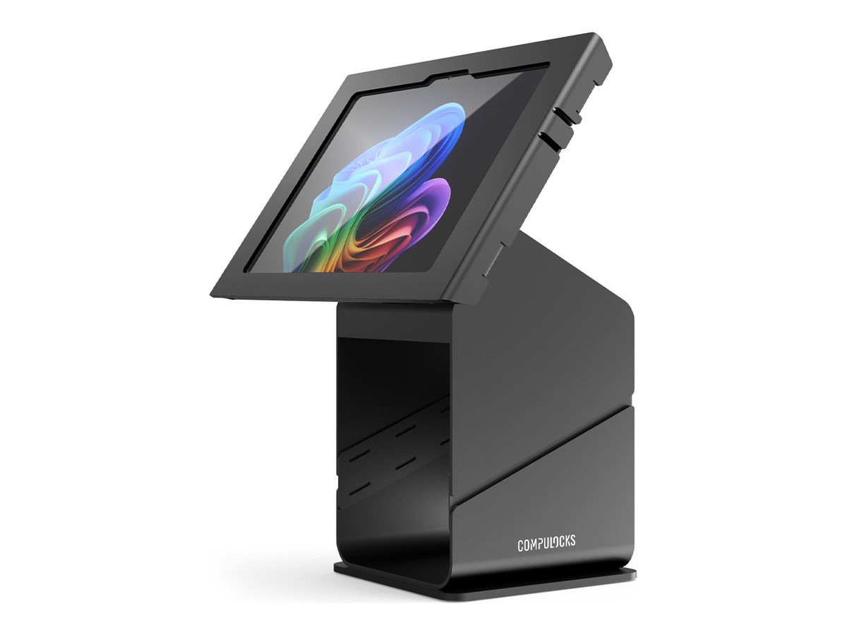 Compulocks stand - kiosk style - for printer / tablet - black