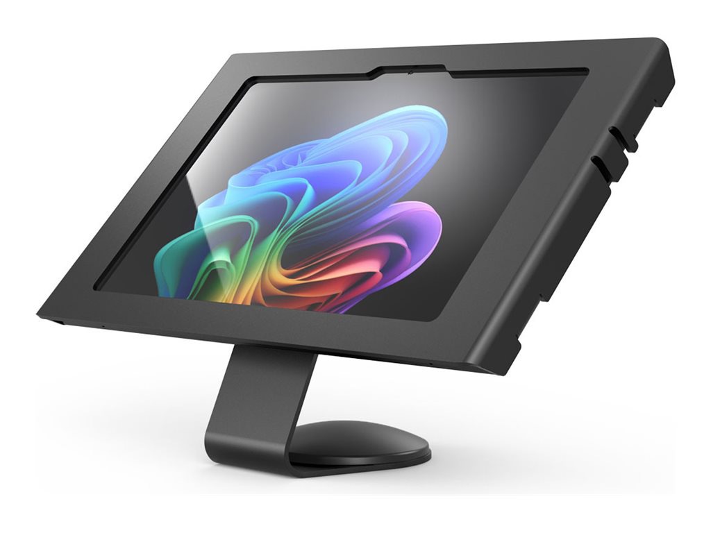 Compulocks stand - exposed front/back camera and sensors - for tablet - bla