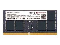 Transcend - DDR5 - module - 32 GB - SO-DIMM 262-pin / PC5-44800 - unbuffere