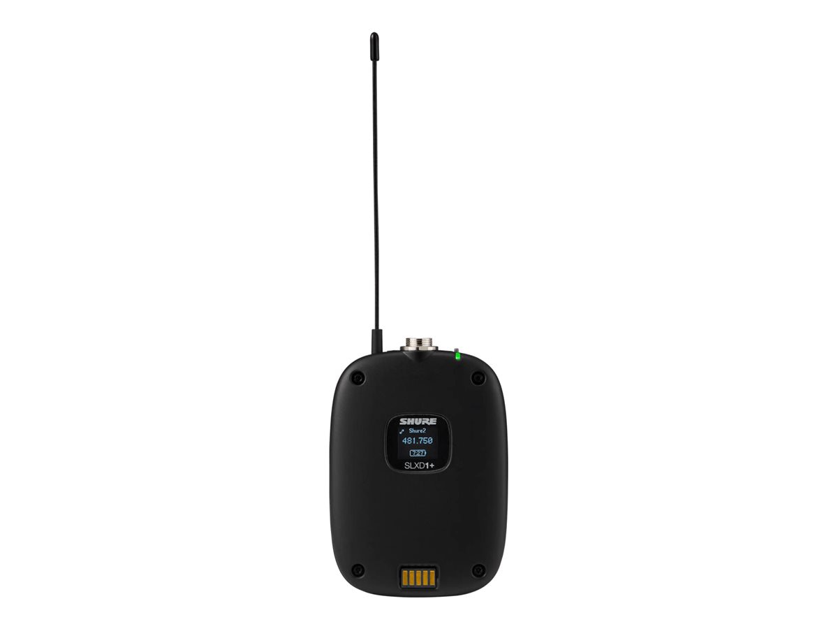 Shure SLX-D SLXD1+ - wireless bodypack transmitter for wireless microphone