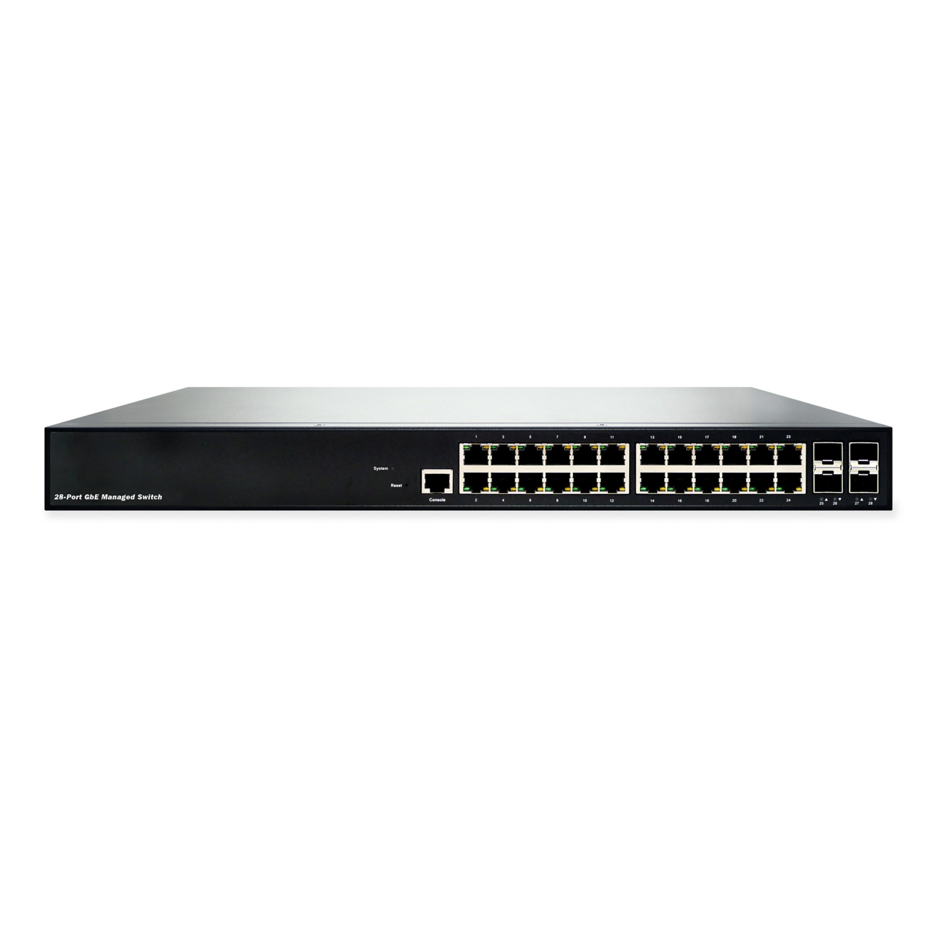 Black Box LGB5000 Series - switch - 24 ports - managed - rack-mountable - T