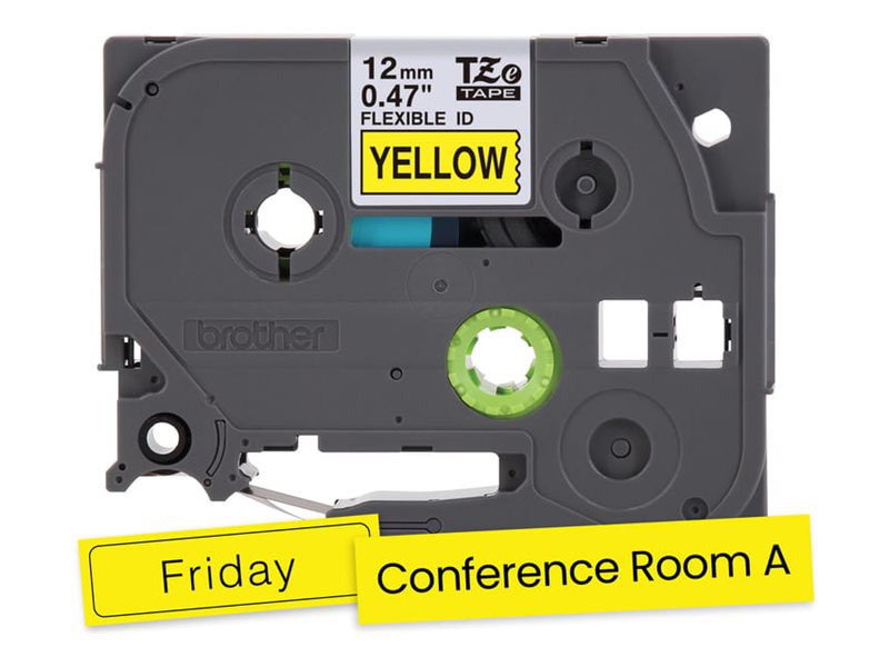 Brother TZe-FX631 - flexible ID tape - laminated - 1 cassette(s) -