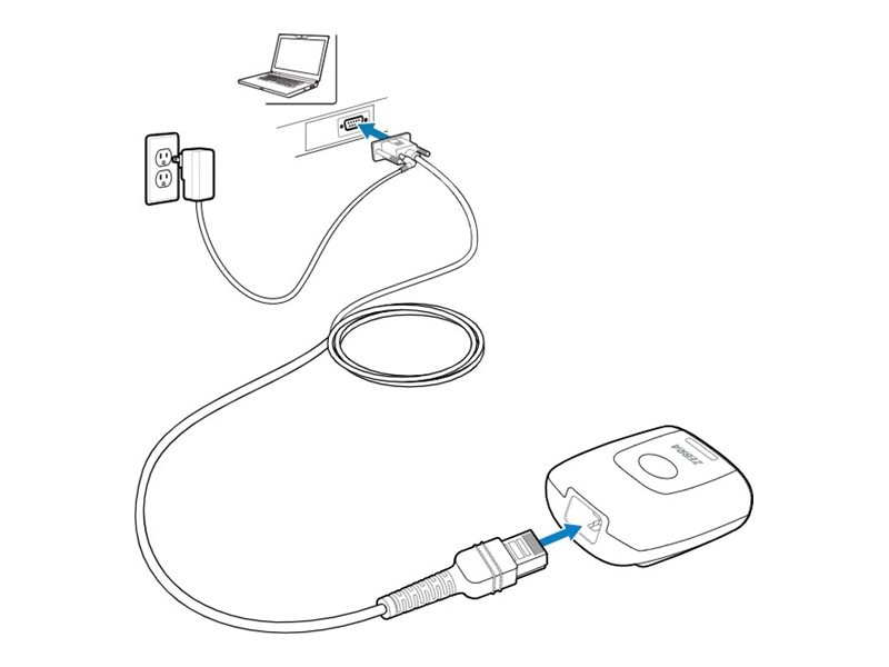 Zebra - serial cable - RS-232 to RJ-50 - 7 ft
