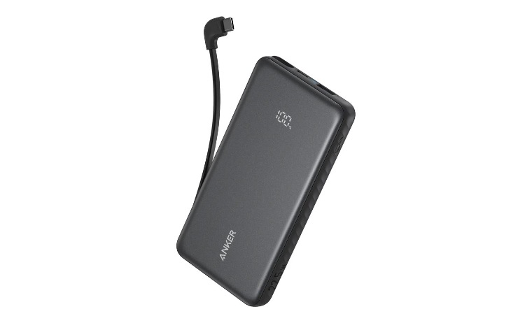 Anker Zolo A110D power bank - built-in USB-C cable, CCC certified