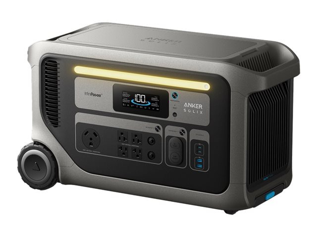 Anker SOLIX F3000 - portable power station - 3600 Watt - LiFePO4 - 60 Ah -