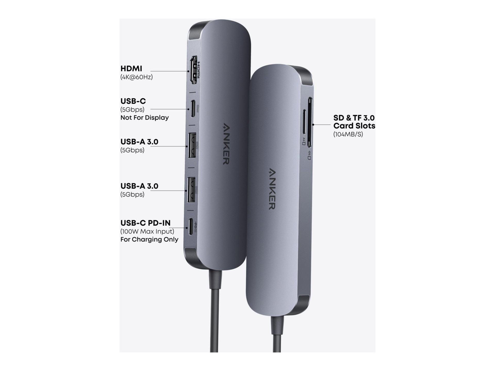 Anker - docking station - USB-C - HDMI