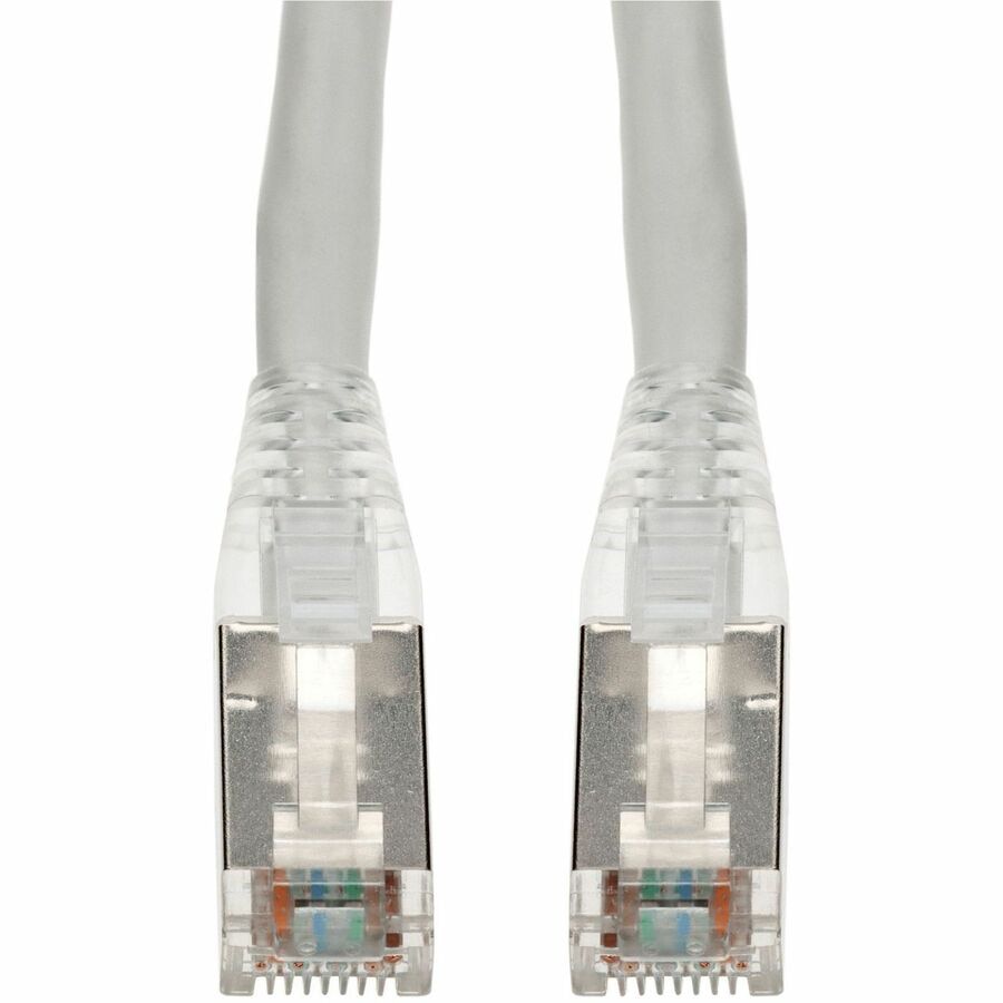 Proline 6in White CAT 6 Shielded PVC Ethernet Cable Snagless Easy Clear ...