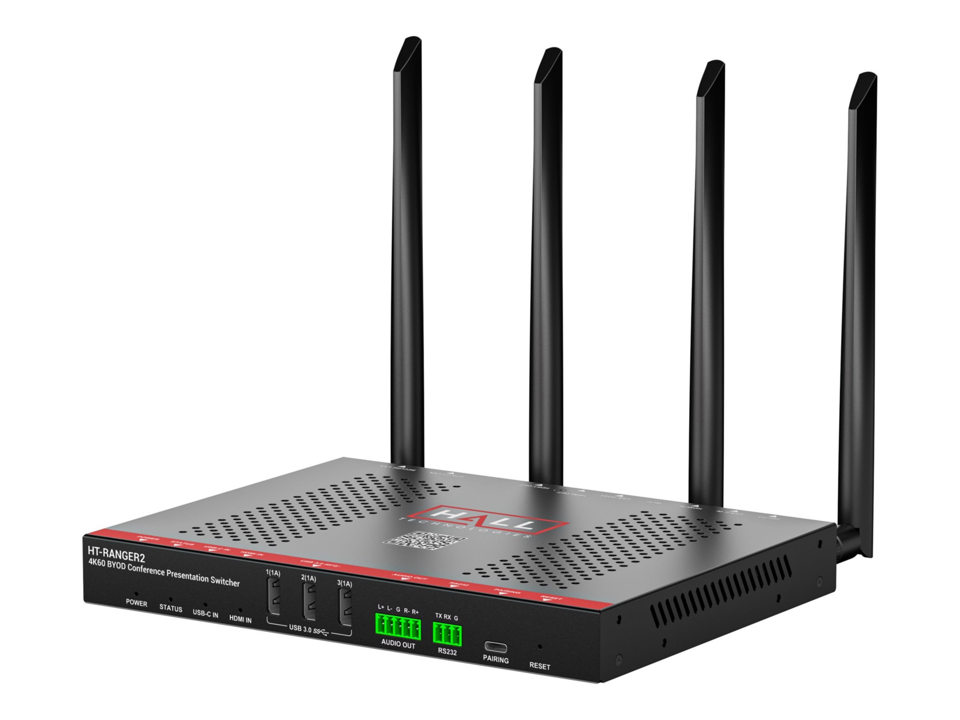 Hall Research HT-RANGER2 - wireless video/audio extender - 802.11a, 802.11b