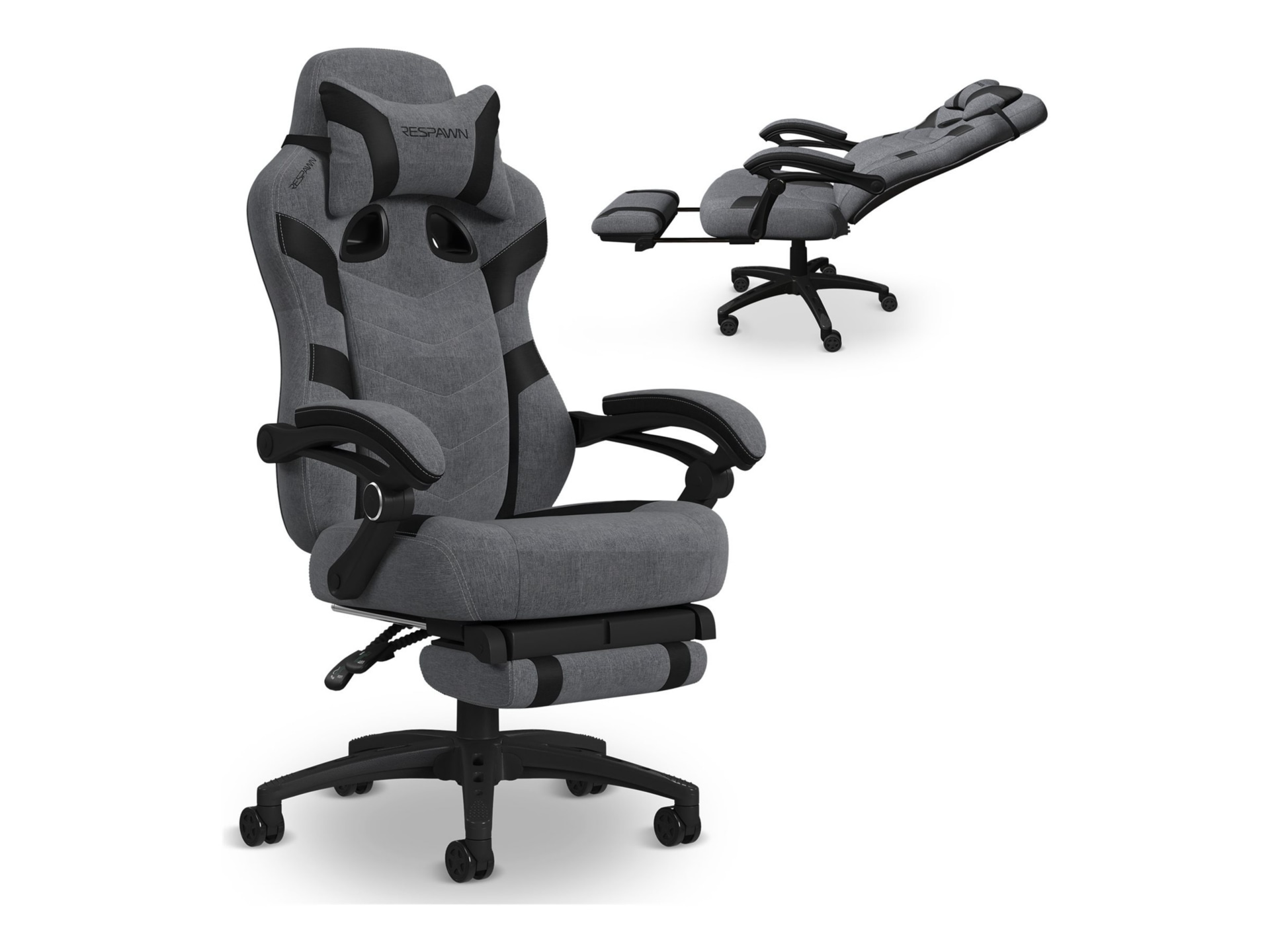 RESPAWN 110 PRO - gaming chair - fabric gray