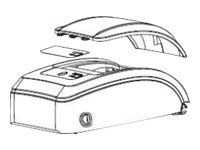 Zebra - cover assembly with media window