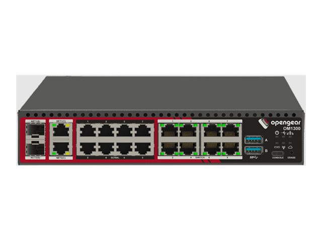 OpenGear OM1308-8E - console server - with smart out-of-band management