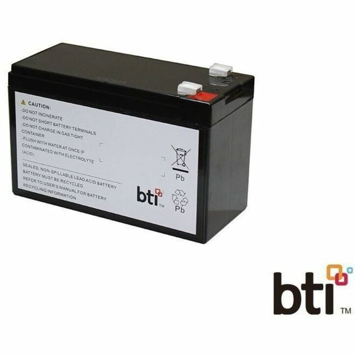 BTI UB1290-BTI 12V 9A 1-CELL T2/F2 SEALED LEAD ACID BATTERY FOR VARIOUS BAC