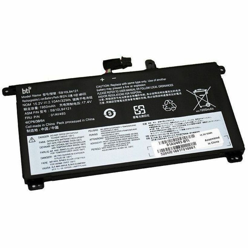 BTI 00UR891-BTI 4-CELL 15.2V LI-ION NOTEBOOK BATTERY FOR THINKPAD P51S, P52