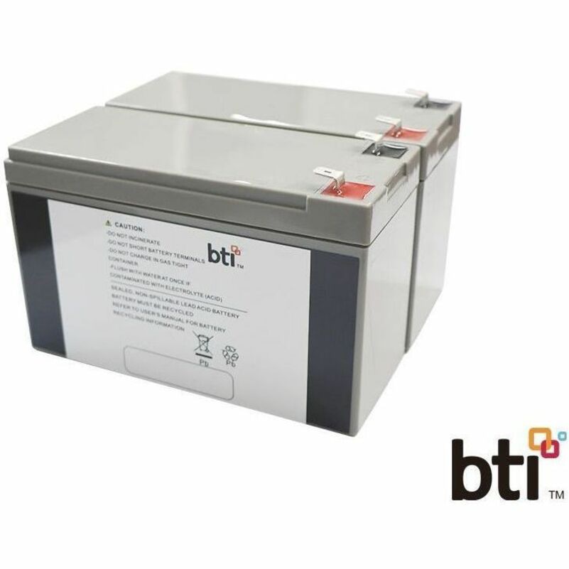 BTI RB1270X2C-BTI 12V 2-CELL LEAD ACID UPS BATTERY FOR CYBERPOWER RB1270X2C