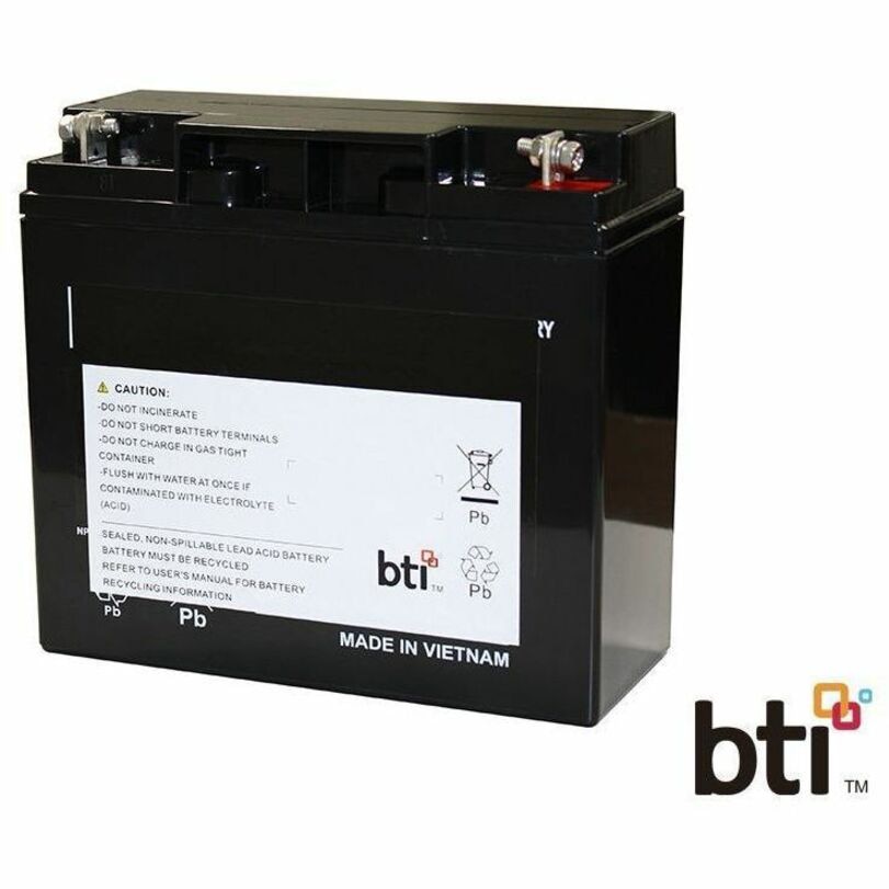 BTI UB12180-BTI 12V 18A 1-CELL T3/F3 SEALED LEAD ACID BATTERY FOR VARIOUS B