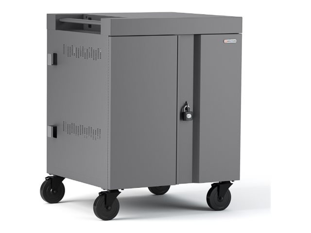 Bretford Cube TVC32PAC-45W cart - for 32 netbooks/tablets - platinum