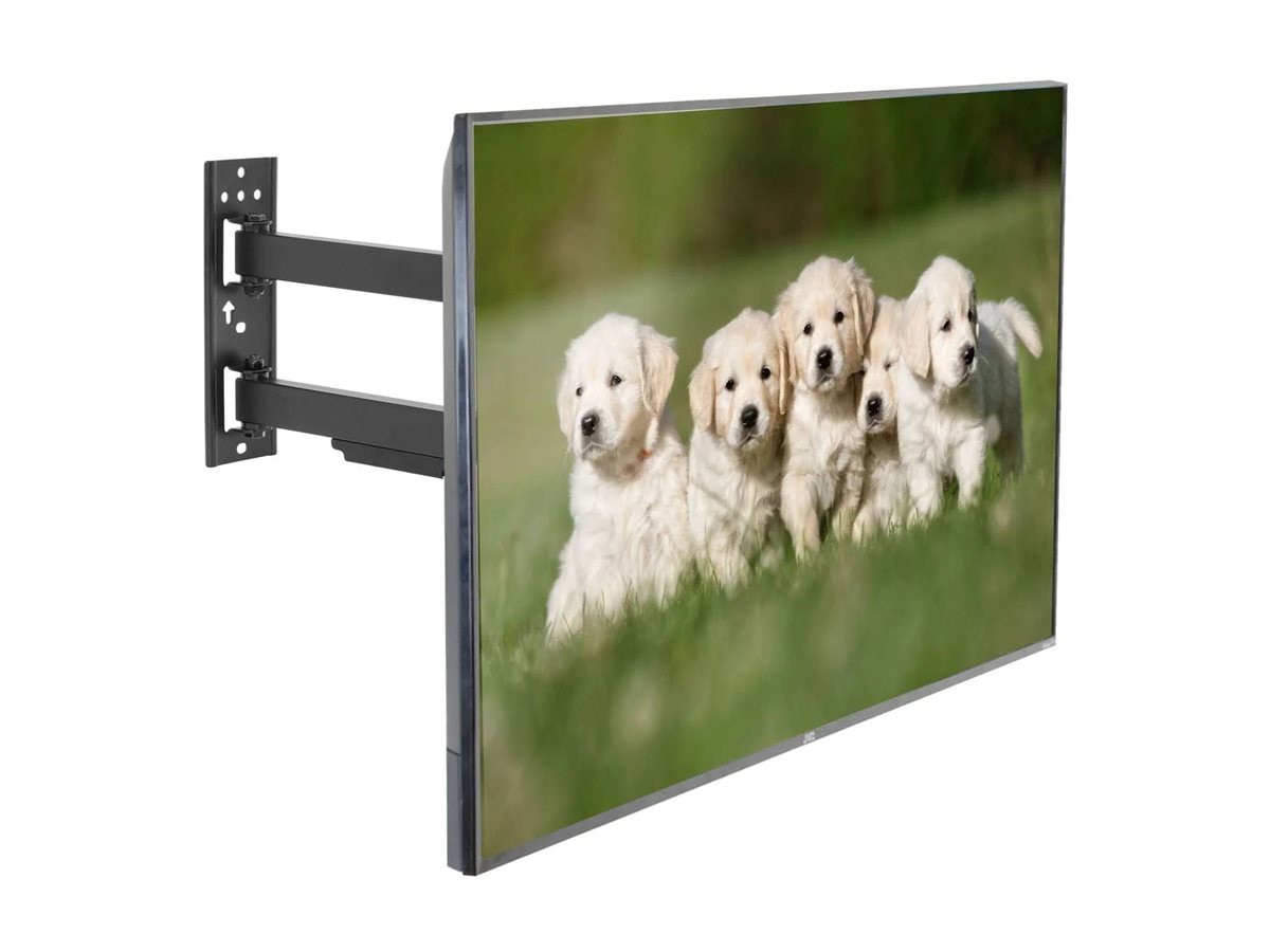 Mount-It! PRO Wall Mount for Display Screen, Curved Screen Display, TV - Bl