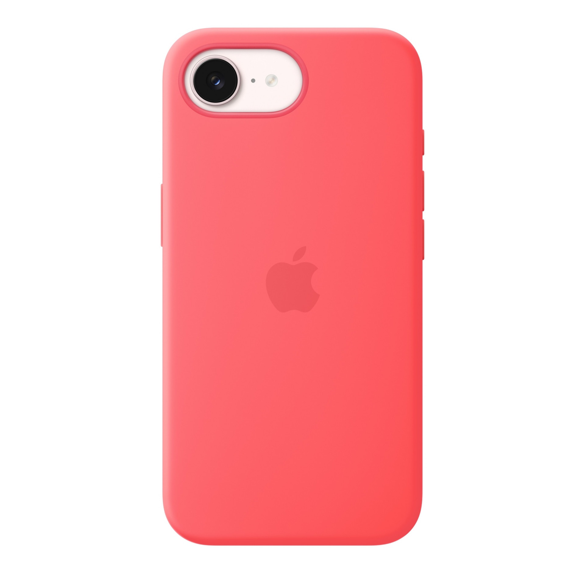 Apple Silicone Case with MagSafe - For iPhone 17e - Bright Guava