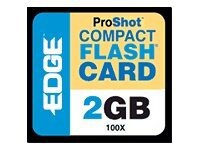 EDGE Digital Media ProShot - flash memory card - 2 GB - CompactFlash
