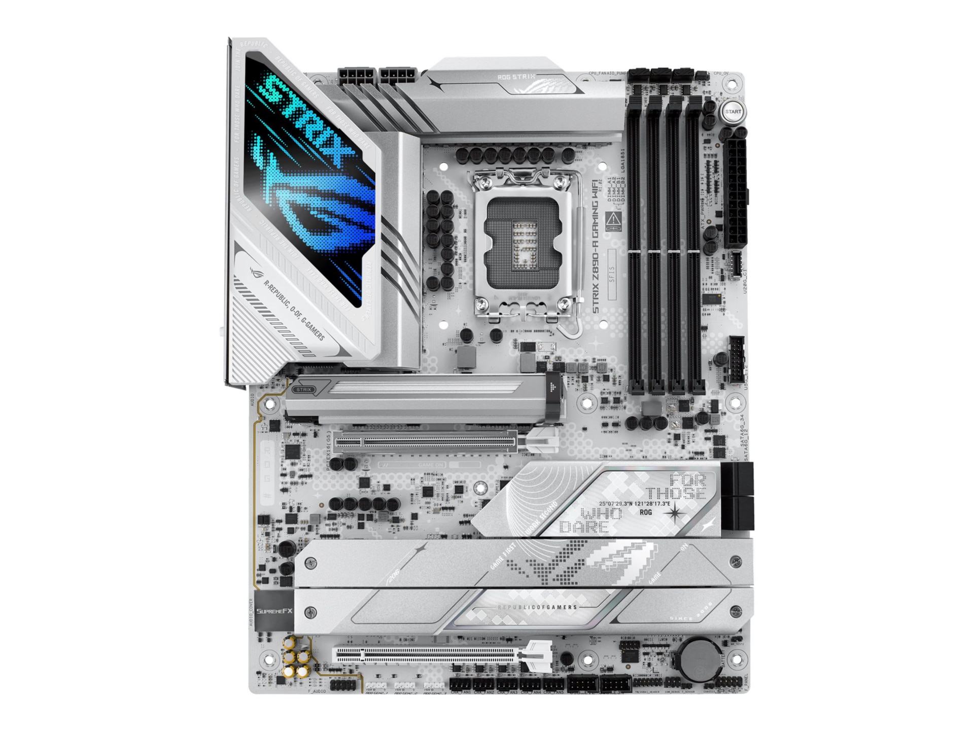 ASUS ROG STRIX Z890-A GAMING WIFI - motherboard - ATX - LGA1851 Socket - Z8