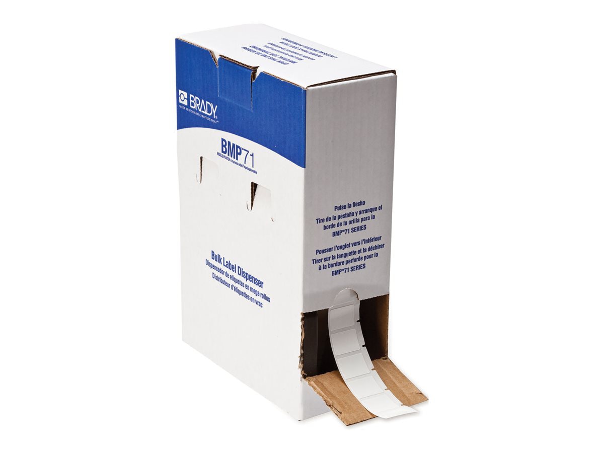 Brady CleanLift Series - labels - semi-glossy - 2500 label(s) -