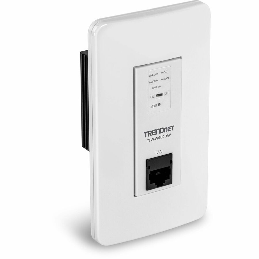 TRENDnet AX1800 Dual Band WiFi 6 PoE In-Wall Access Point, TEW-W960DAP, OFD