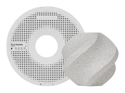 Bambu Lab - white marble - PLA filament
