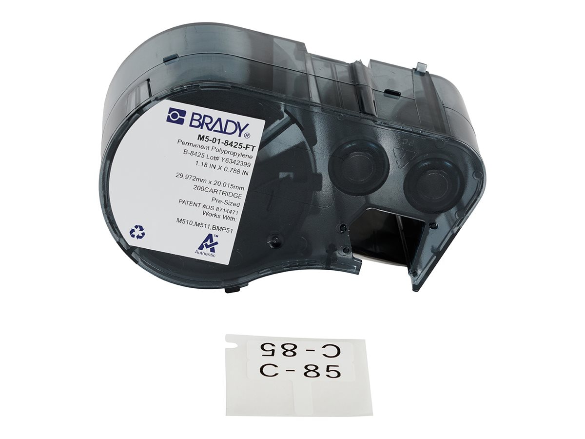 Brady - labels - glossy - 200 label(s) - 20.066 x 29.972 mm