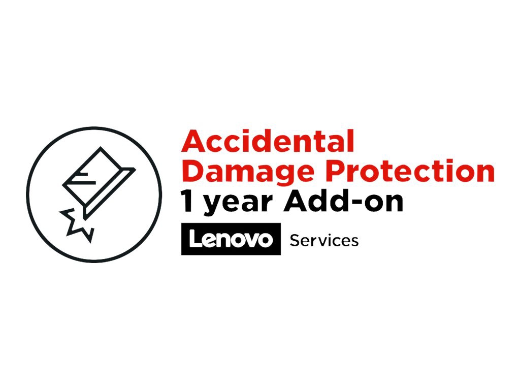 Lenovo Accidental Damage Protection - accidental damage coverage - 1 year