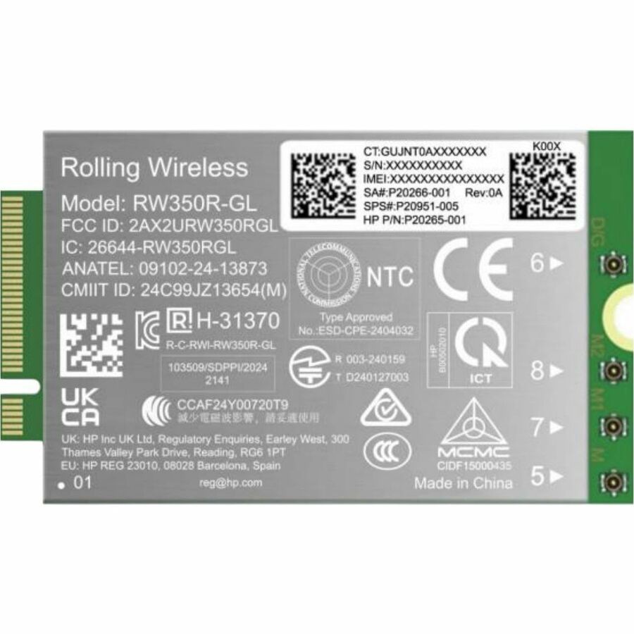 HP 4G LTE-Advanced Pro (Cat 19) WWAN (B8BD3AA)