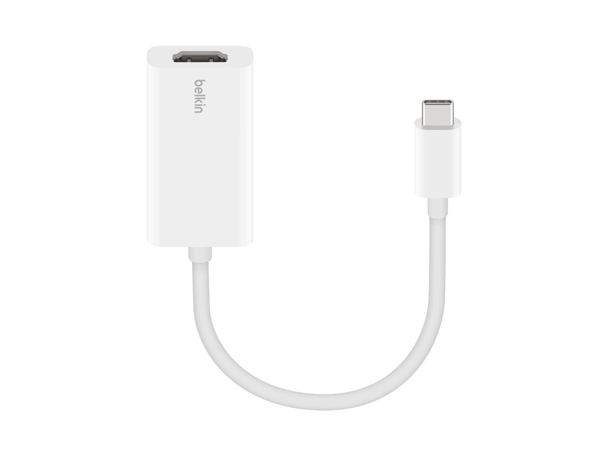Belkin USB-C to HDMI Adapter - external video adapter - white