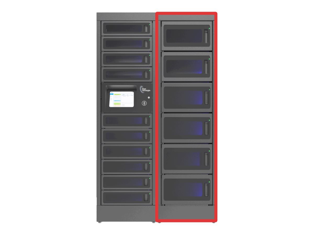 Power Technologies PT-Pro-Locker-Series cabinet unit - for 6 devices
